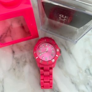 Ice watch neon pink.